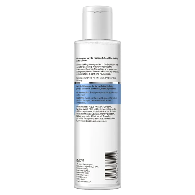 No7 Cleansing Toning Water Normal 200ml