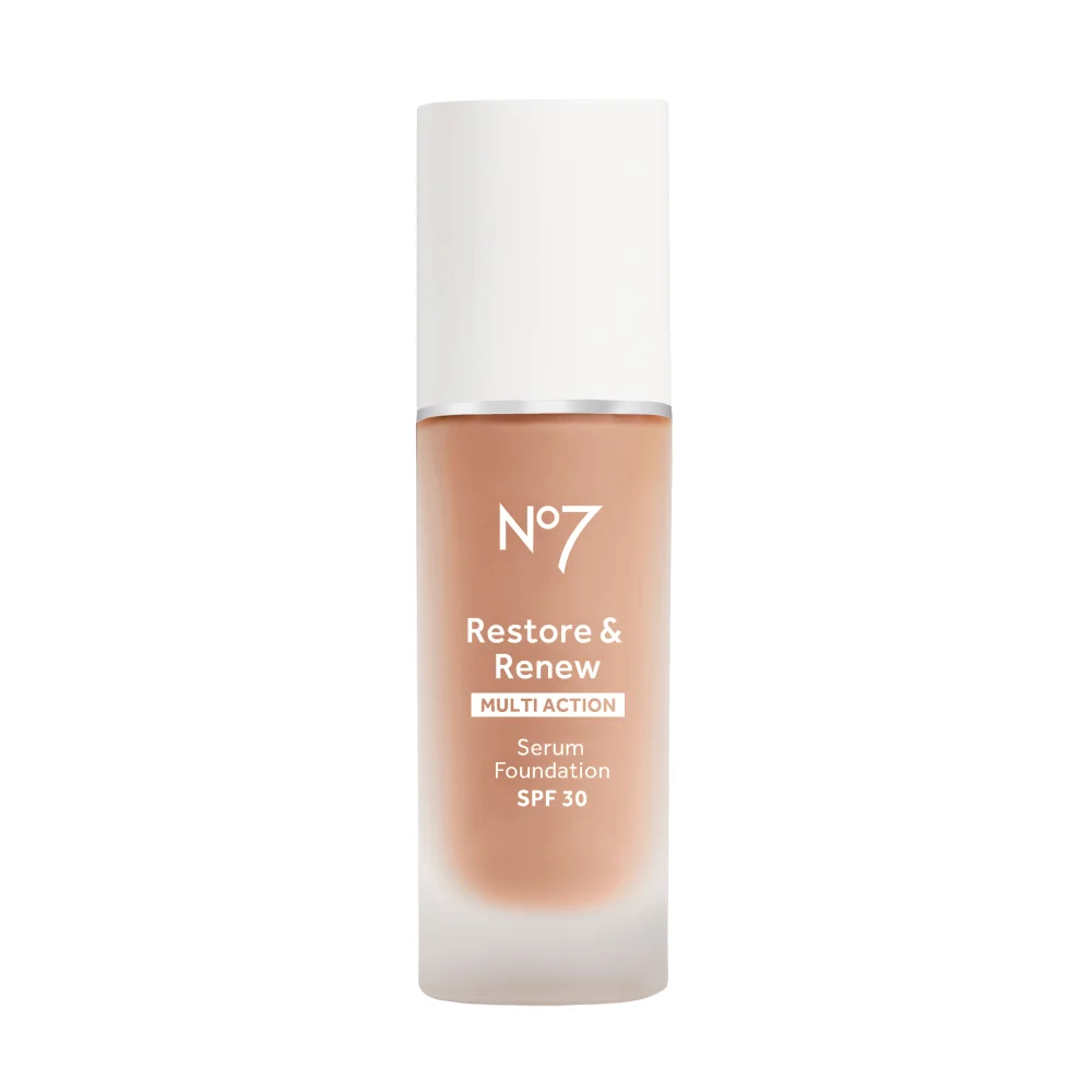 No7 Restore & Renew Foundation Cool Beige Image 1