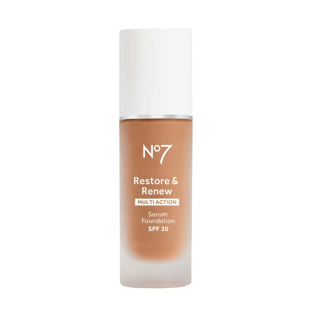 No7 Restore & Renew Foundation SPF30 30ml - Dune Image 1