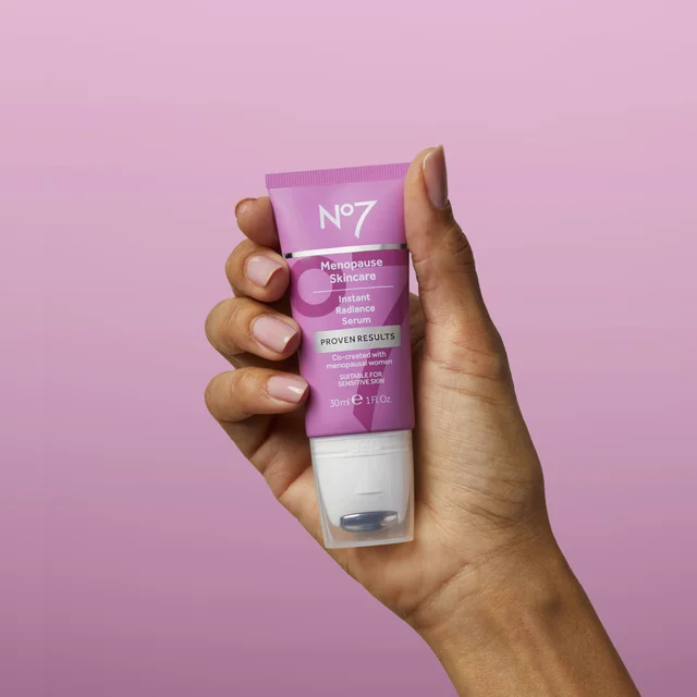 No7 Menopause Skincare Instant Radiance Serum 30ml