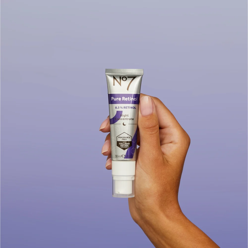 No7 Pure Retinol 0.3% Night Concentrate 30ml Image 1