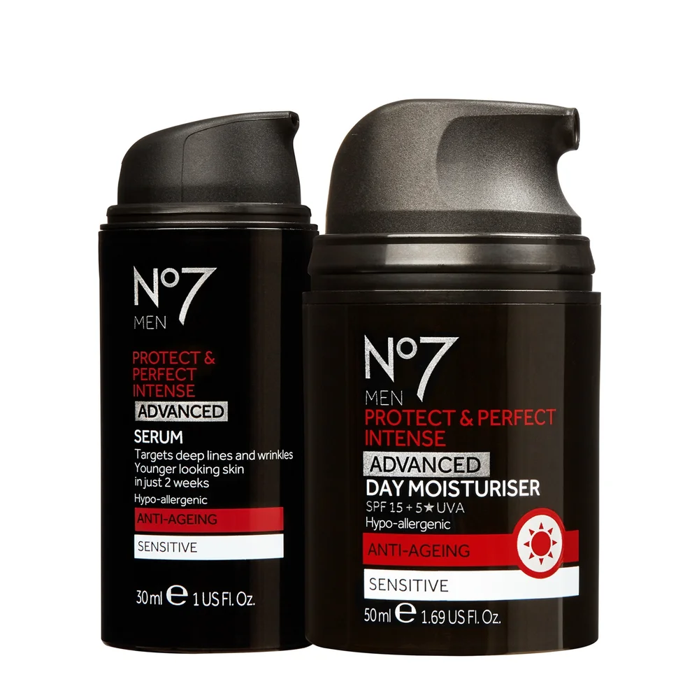 No7 Men's Skincare Essentials Duo Image 1