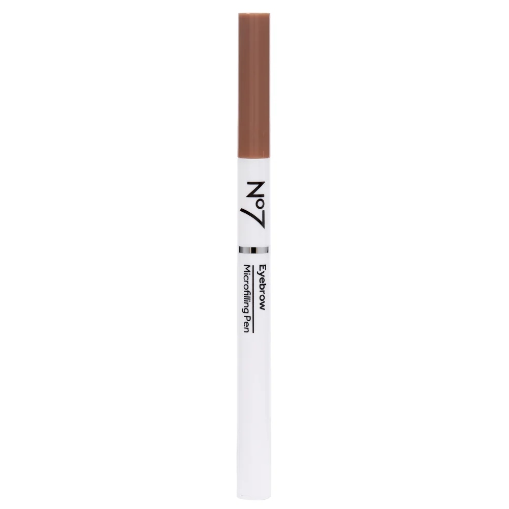 No7 Brow Microfilling Pen 0.6g - Light Brown Image 1