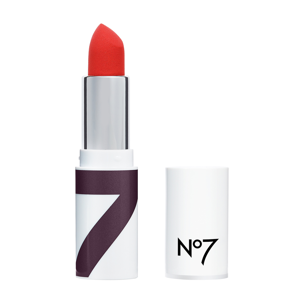 No7 Velvet Matte Lipstick 3g - Papaya Image 1