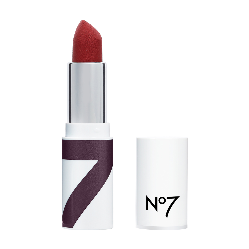 No7 Velvet Matte Lipstick 3g - Cranberry Image 1