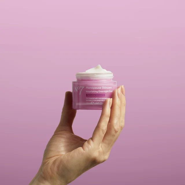 No7 Menopause Skincare Nourishing Overnight Cream 50ml