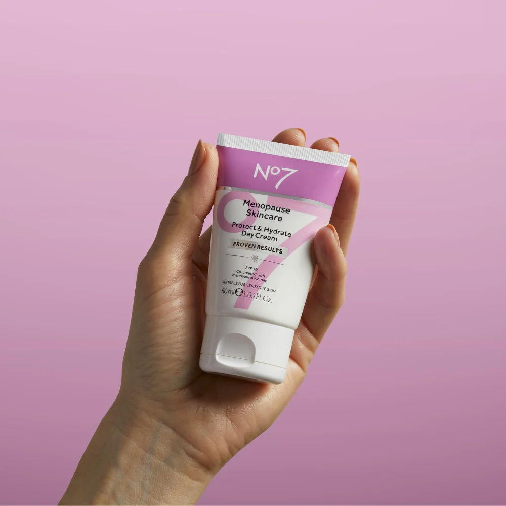 No7 Menopause Skincare Protect & Hydrate Day Cream 50ml Image 1