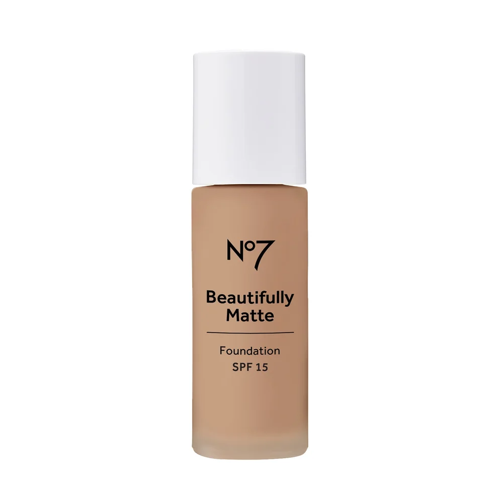 No7 Beautifully Matte Foundation Hazel 400C Image 1