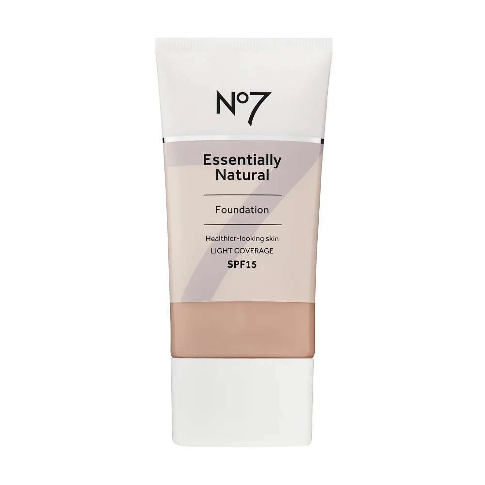 No7 Essentially Natural Foundation 40ml - Calico Image 1