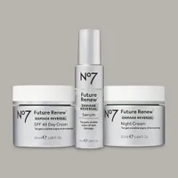 No7 Future Renew™ Damage Reversal Kit for Fine Lines & Wrinkles and Skin Looks Brighter & Firmer - undefined undefined
