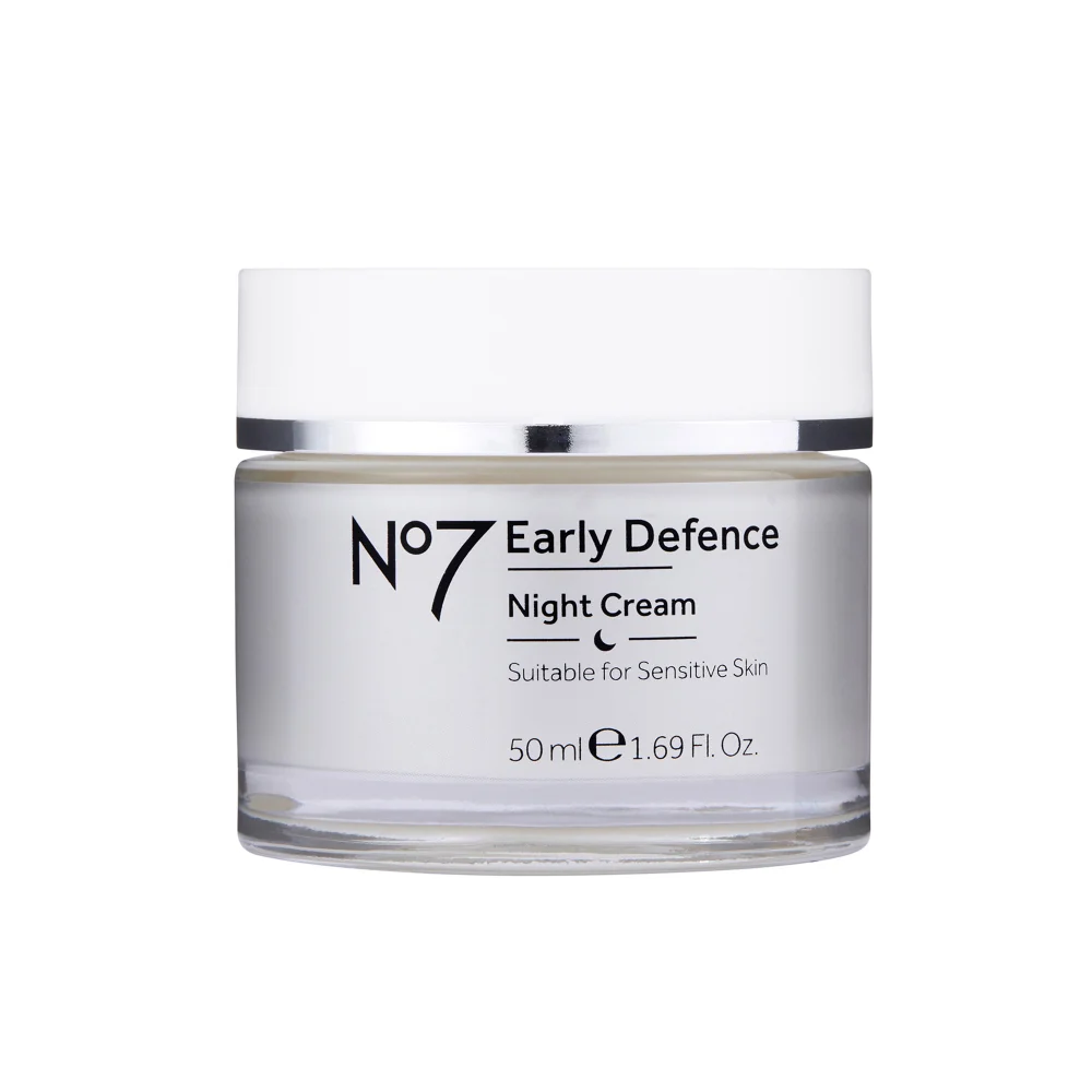 No7 Early Defence Night Cream 50ml Image 1