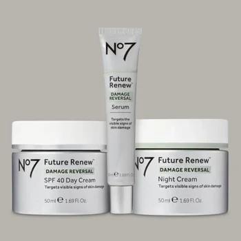 No7 Future Renew™ Damage Reversal Bundle for Fine Lines & Wrinkles and Skin Looks Brighter & Firmer