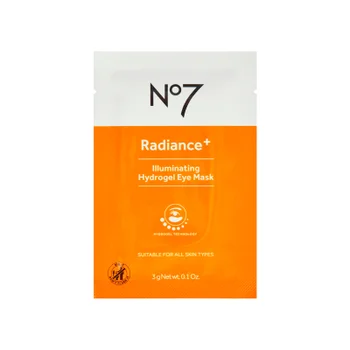 No7 Radiance+ Illuminating Hydrogel Eye Masks 5 x 3g