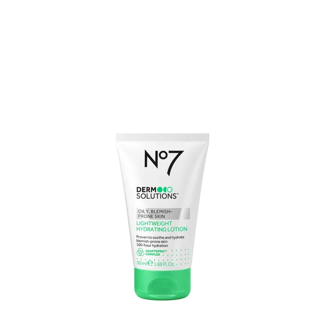 No7 Derm Solutions™ Lightweight Hydrating Lotion Suitable for Oily, Blemish-Prone Skin 50ml