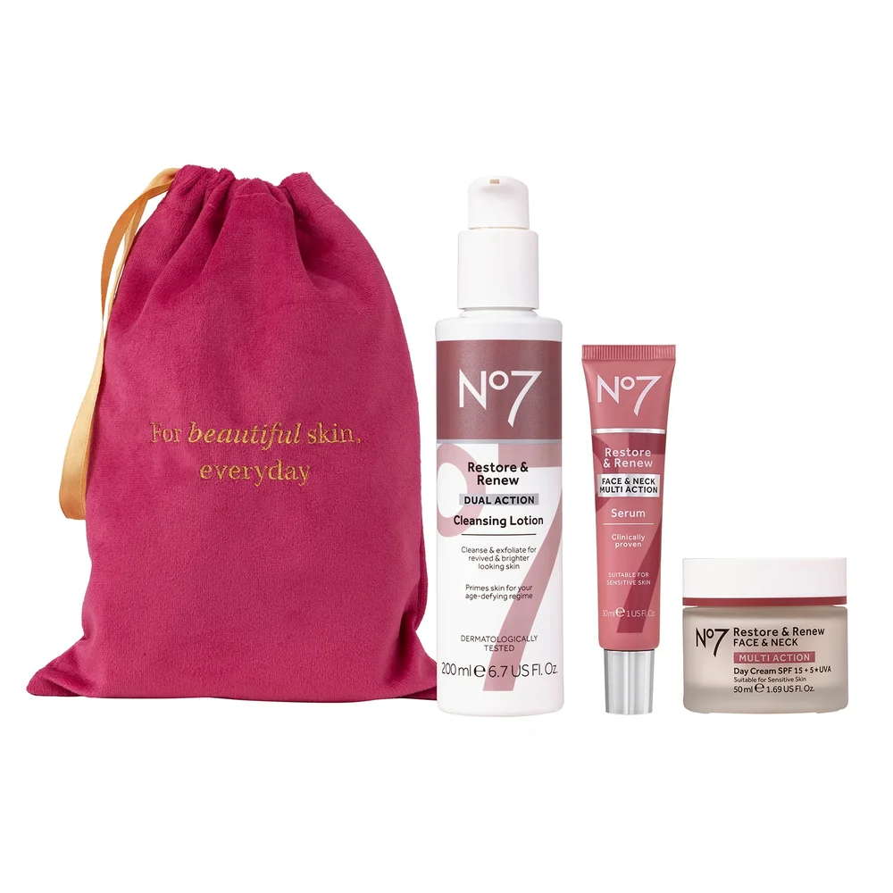 Restore & Renew Skincare Trio Image 1