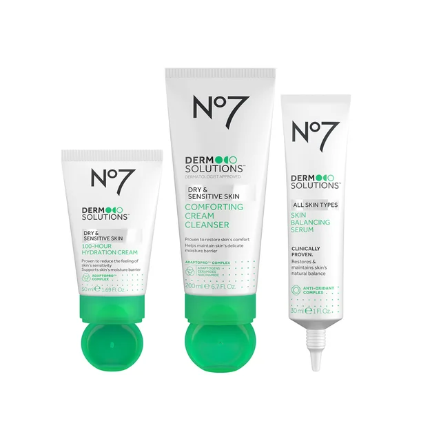 No7 Derm Solutions™ Bundle For Dry & Sensitive Skin