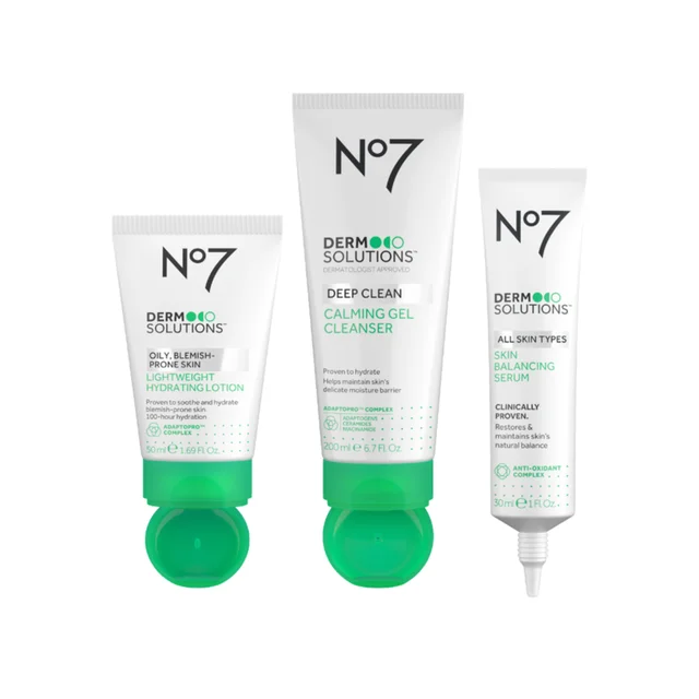 No7 Derm Solutions™ Bundle For Oily & Blemish Prone Skin