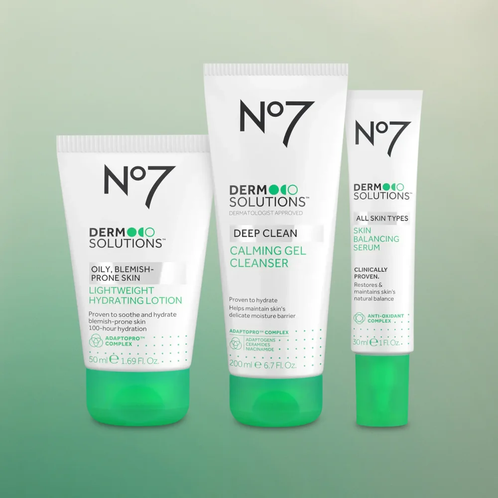 No7 Derm Solutions™ Bundle For Oily & Blemish Prone Skin Image 1