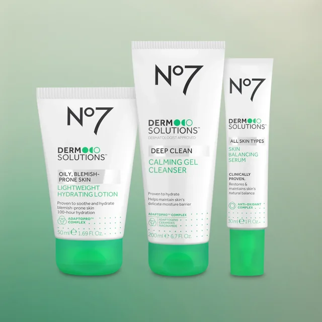 No7 Derm Solutions™ Bundle For Oily & Blemish Prone Skin