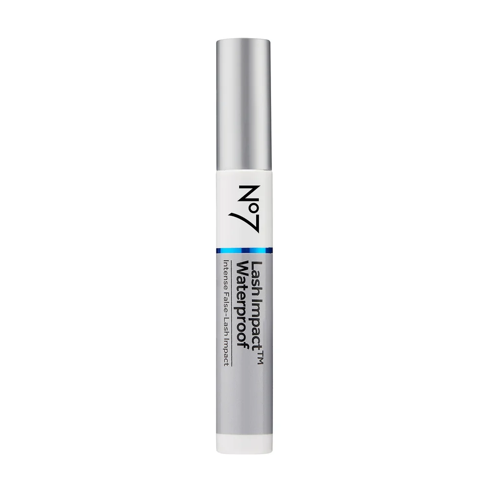No7 Intense Volume Waterproof Mascara 7ml - Black Image 1