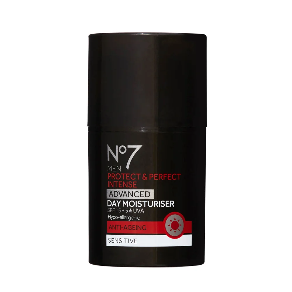No7 Men Protect & Perfect Intense ADVANCED Day Moisturiser 50ml Image 1