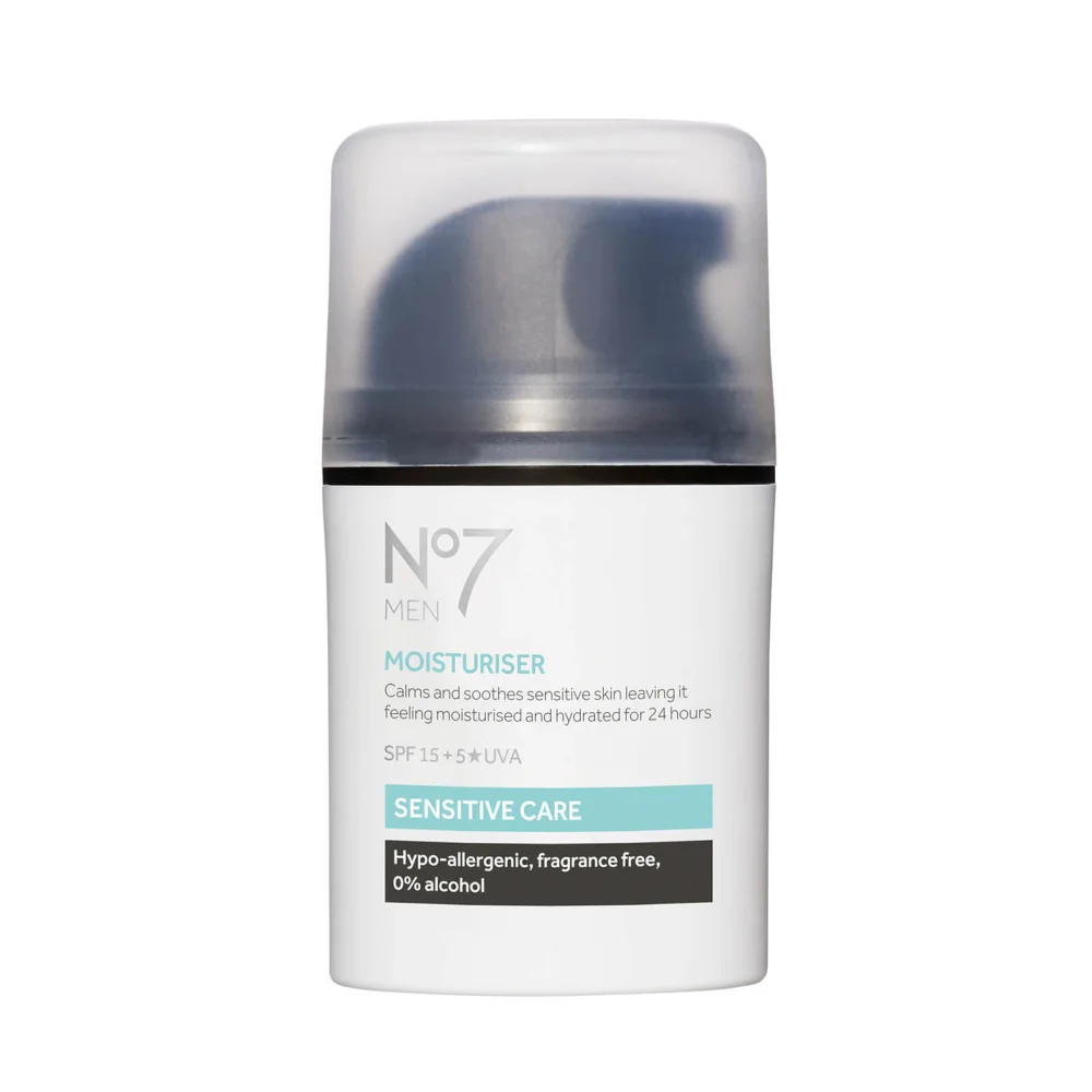 Men Sensitive Care Moisturiser 50ml Image 1