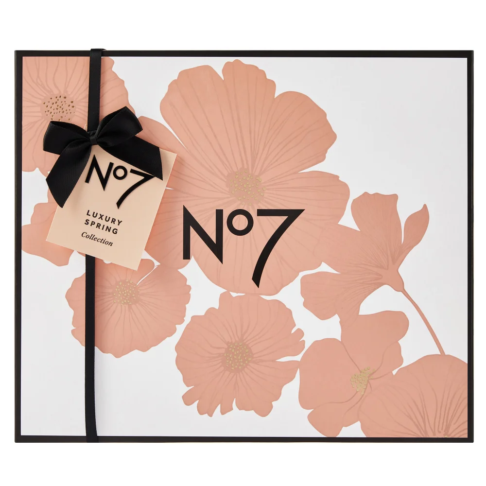 No7 Luxury Spring Skincare & Make-up Collection 9 Piece Gift Set Image 1