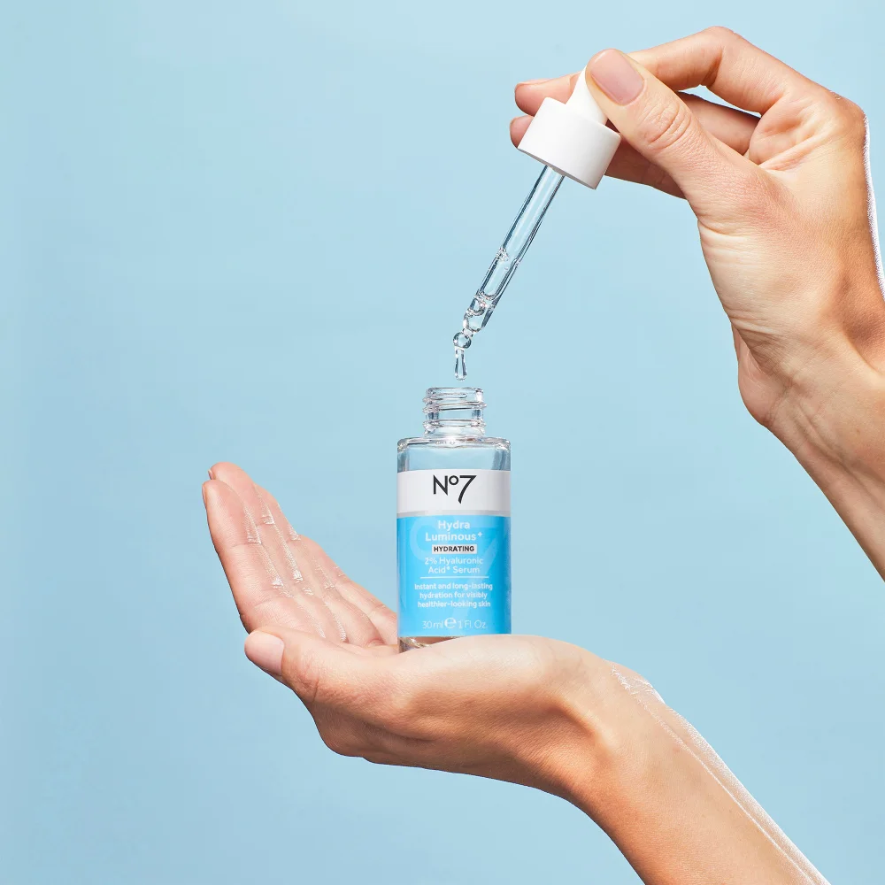 No7 HydraLuminous+ Serum 30ml Image 1