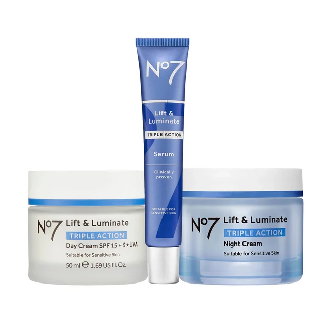 No7 Lift & Luminate Essential Skincare Collection