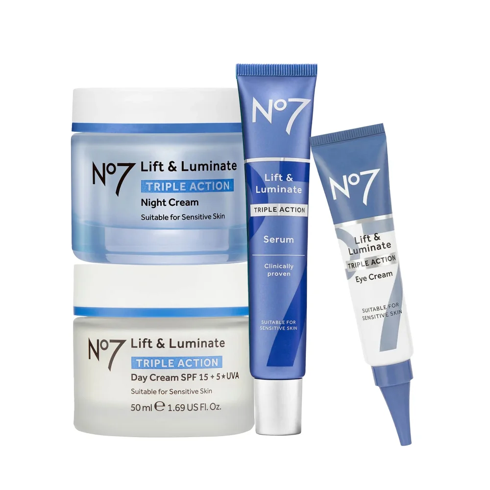 No7 Lift & Luminate Complete Skincare Collection Image 1