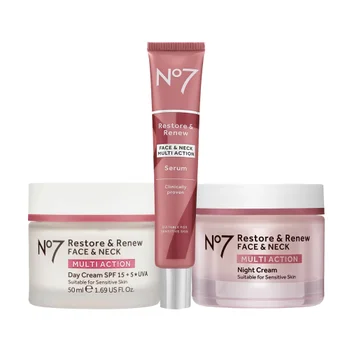 No7 Restore & Renew Essential Skincare Collection