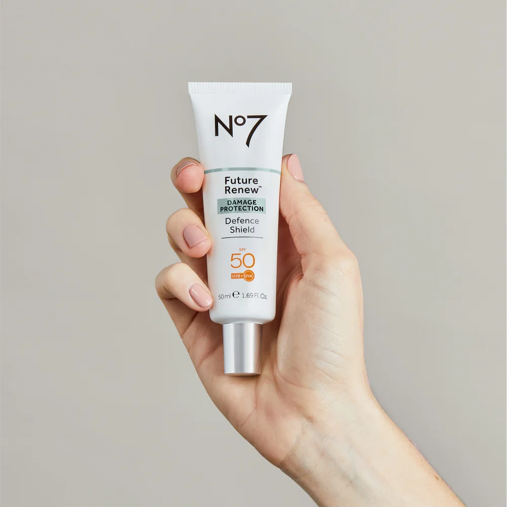 No7 Future Renew™ Damage Protection Defence Shield SPF50 50ml Image 1