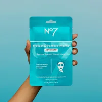 No7 Protect & Perfect Intense ADVANCED Serum Boost Sheet Mask 20.5g - undefined undefined