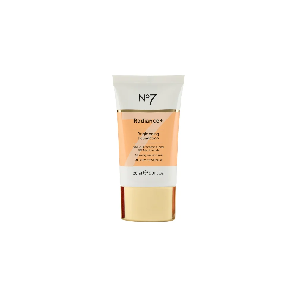 No7 Radiance+ Brightening Foundation 30ml - Cool Beige Image 1