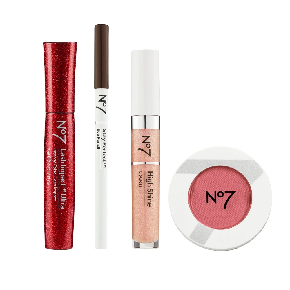No7 Rose Radiance Essential Makeup Collection Image 1