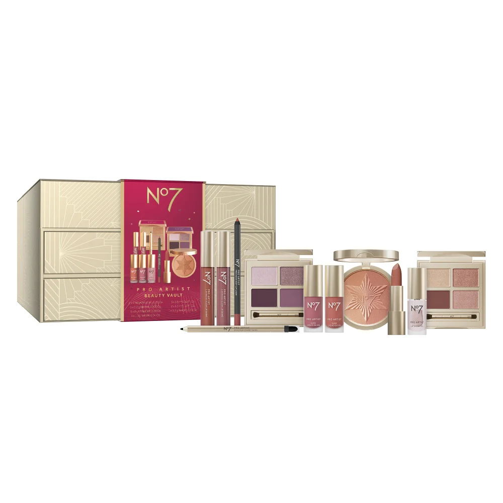 Pro Artist Beauty Vault 11 Piece Makeup Gift Set Image 1
