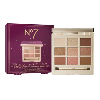 No7 Pro Artist The Full Effect Eyeshadow Palette