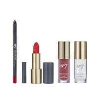 No7 Pro Artist Lip & Cheek Collection 4 Piece Bundle - undefined undefined