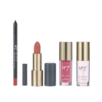 No7 Pro Artist Lip & Cheek Collection 4 Piece Bundle - undefined undefined