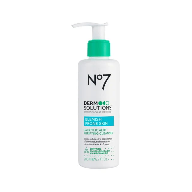 No7 Derm Solutions™ Salicylic Acid Cleanser 200ml