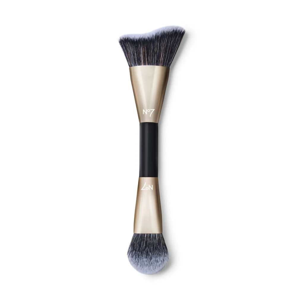 No7 Pro Artist Radiance Duo Brush Image 1