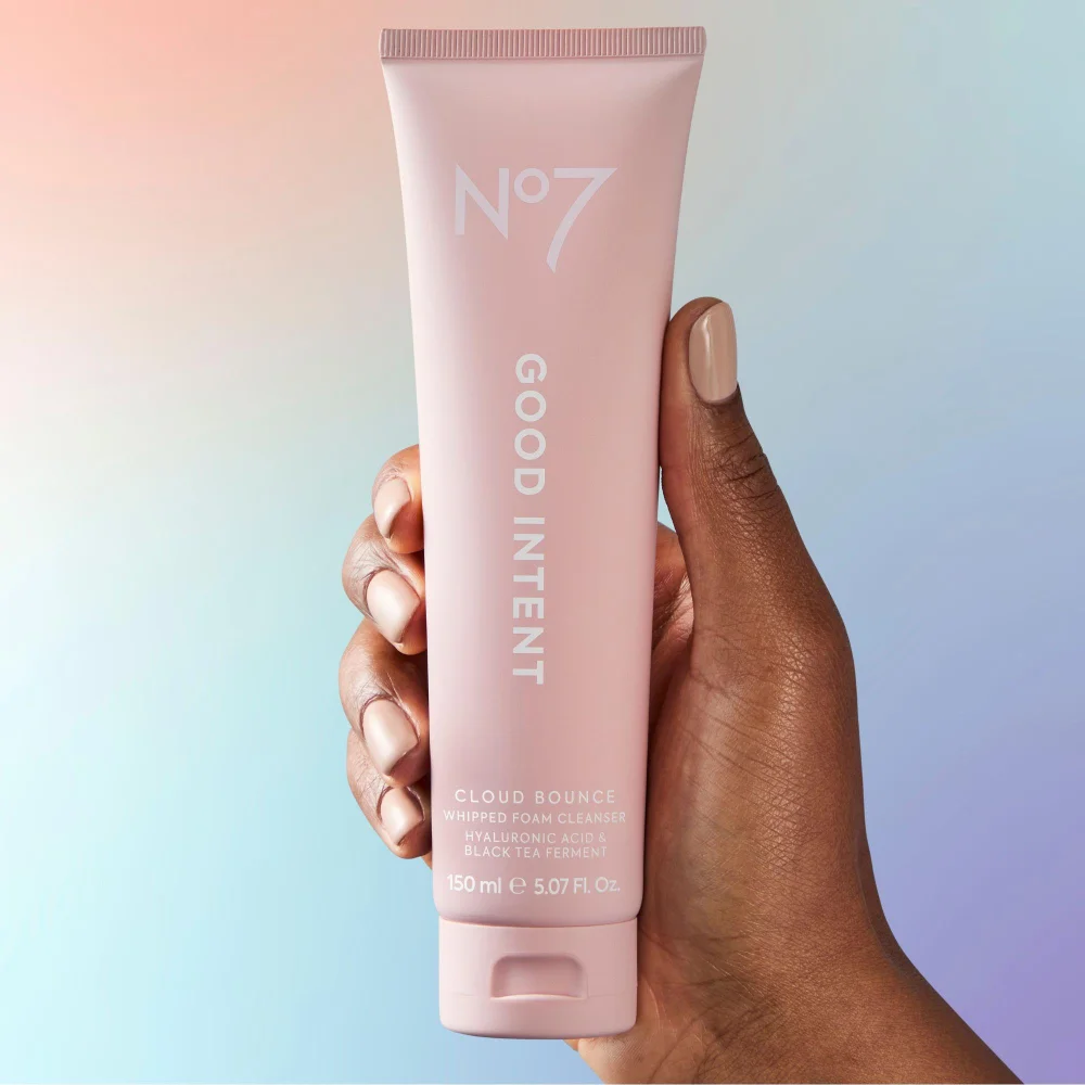 No7 GOOD INTENT Cloud Bounce Whipped Foam Cleanser 150ml Image 1