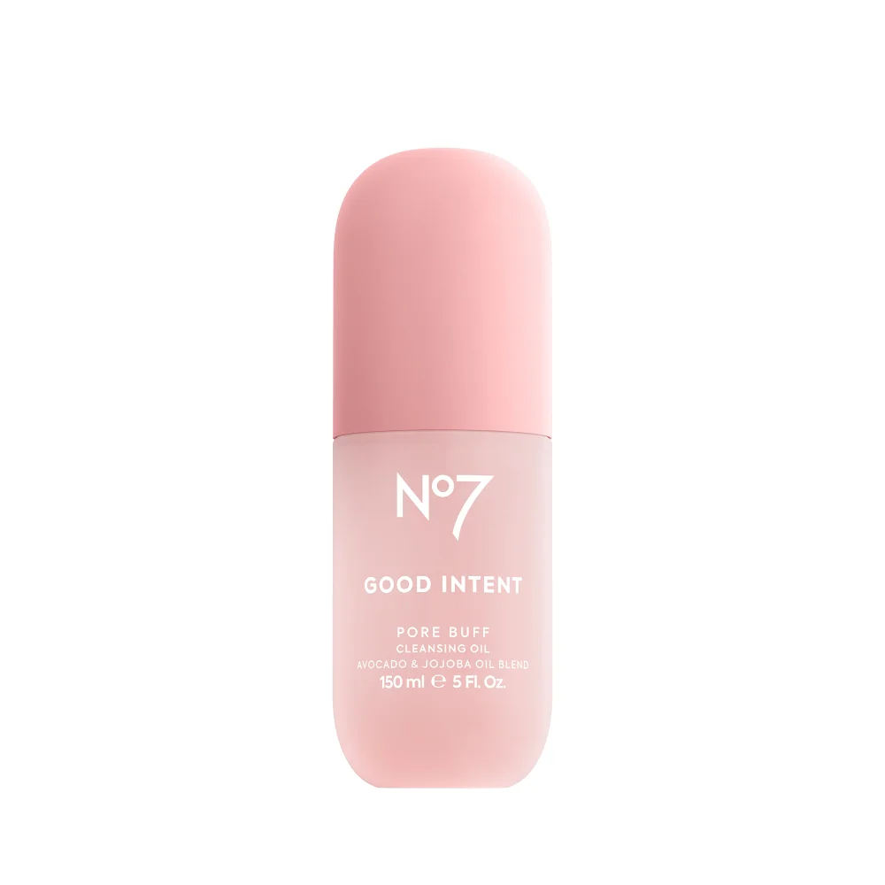 No7 GOOD INTENT Pore Buff Cleansing Oil 150ml Image 1