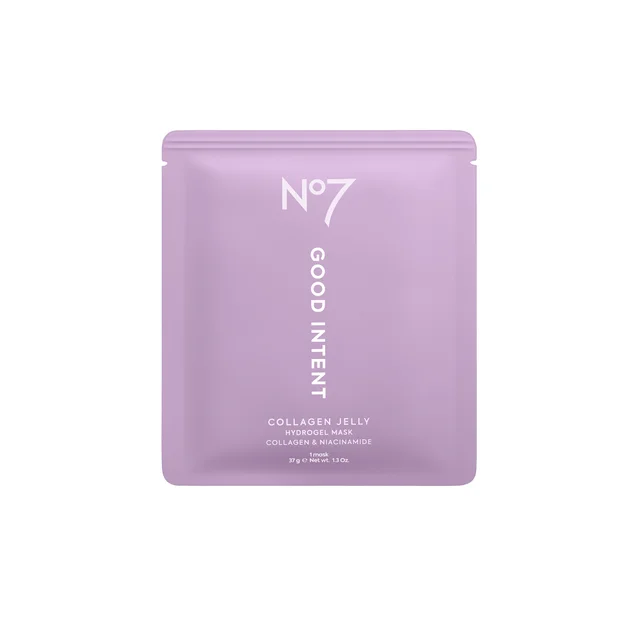 No7 GOOD INTENT Collagen Jelly Hydro Gel Face Masks 37g