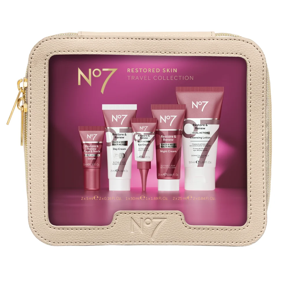 No7 Restored Skin Travel Collection Image 1
