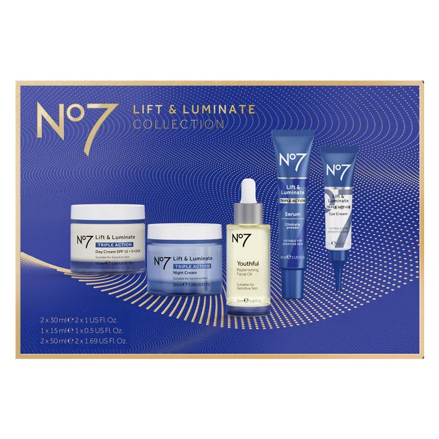 No7 Lift & Luminate Collection