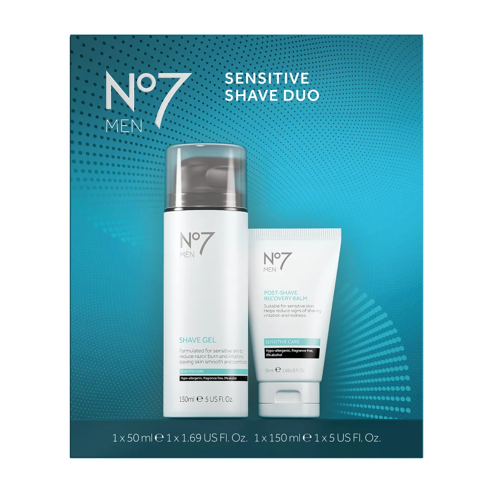No7 Men Sensitive Shave Duo Image 1