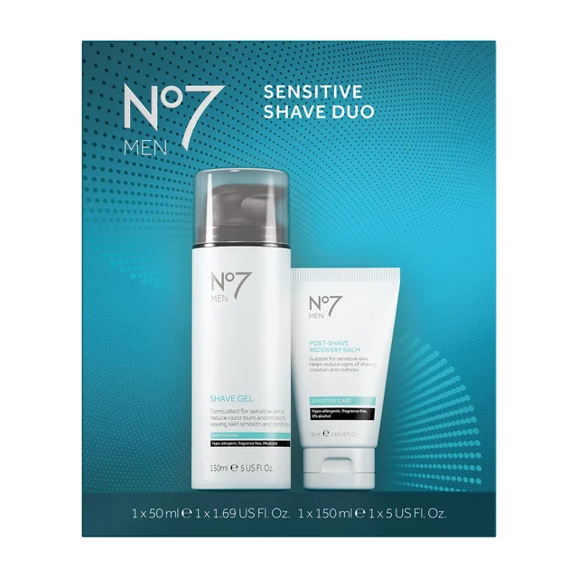 No7 Men Sensitive Shave Duo