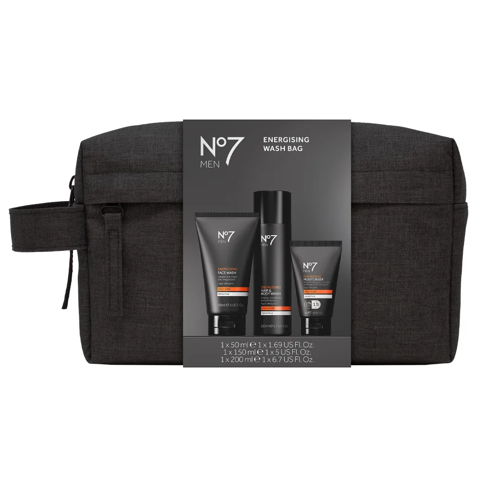 No7 Men Energising Wash Bag Image 1