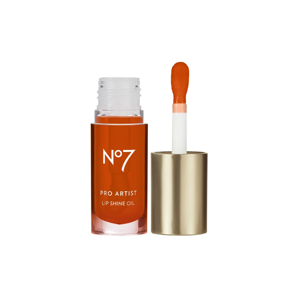 No7 Pro Artist Lip Shine Oil Rouge Luxe 6.1ml Image 1